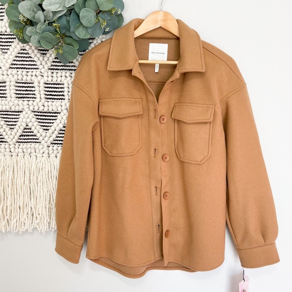 Avec Les Filles | Boyfriend Oversized Shacket Jacket NWT - Picture 3 of 7